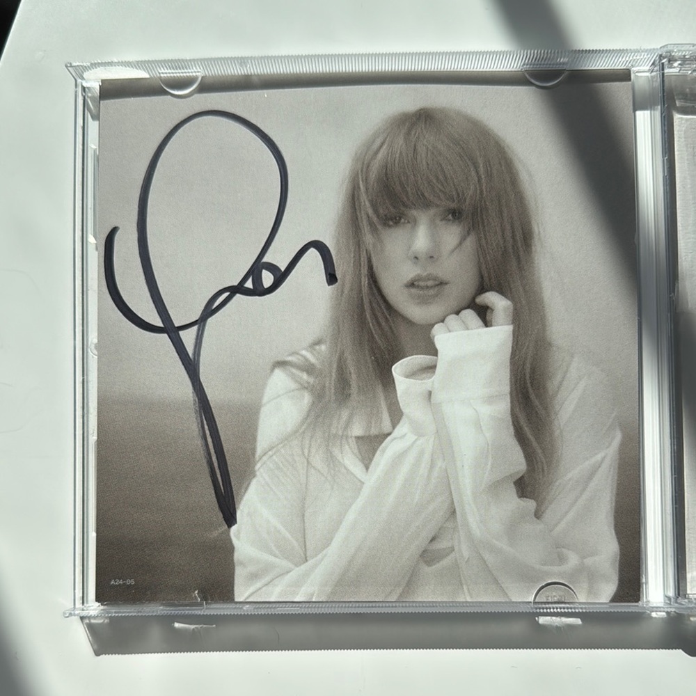 Signed The Tortured Poets Department CD